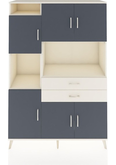 Hyperion Dolap 8 Raflı 2 Çekmeceli 6 Kapaklı 132x44x195 Aytaşı-antrasit/aytaşı Antrasıt/aytası Hyperion Dolap 8 Raflı 2 Çekmeceli 6 Kapaklı 132x44x195 Aytaşı-antrasit/aytaşı Antrasıt/aytası