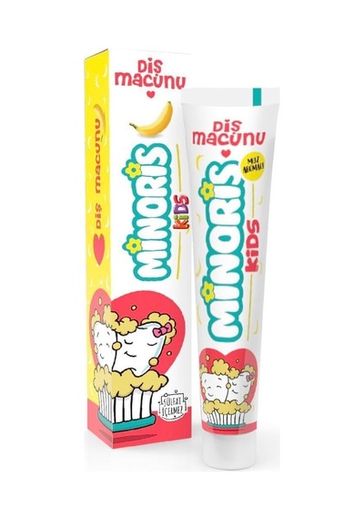 Kids Diş Macunu 75ml Sülfatsız Florürsüz Organik Içerikli 1 Adet