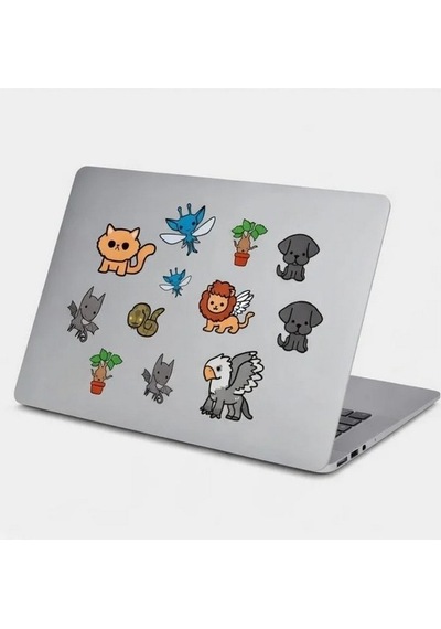 Harry Potter Wizarding World İkon Sticker Seti Warner Bros Lisanslı Hd Baskı