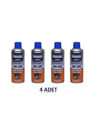 Swanson Works Motor Temizleyici 4 x 400 ML