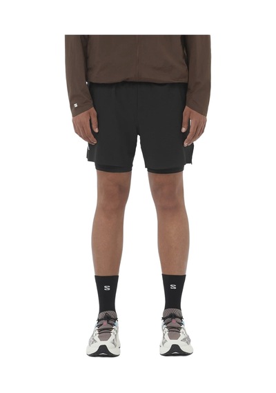 Salomon Sense Aero 2ın1 Shts 5" M 35645 Siyah