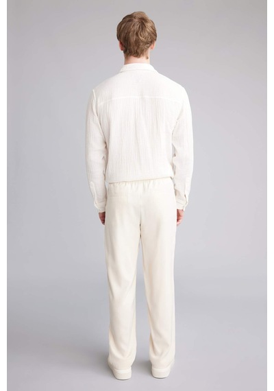 Defacto Yumuşak Dokulu Relax Fit Pantolon G8149ax26smbg734 Bej-bg734