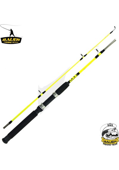 İki Parça Dolgu Olta Kamışı - Boat Jig - 240 Cm 75/150 Gr - Bauer