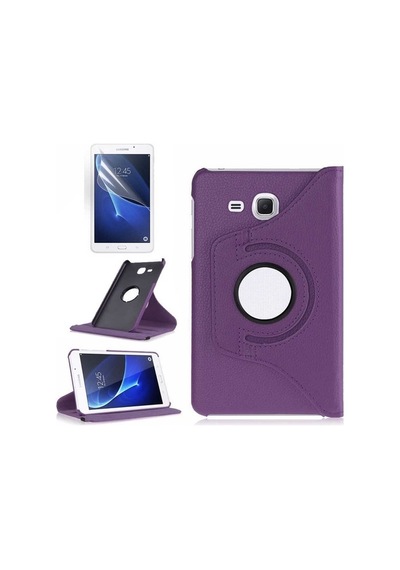 Galaxy Uyumlu Tab 4 T280 Zore Dönebilen Standlı Tablet Kılıfı