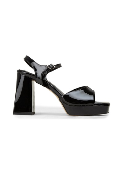 Deery Kadın Siyah Platform Abiye Ayakkabı - Sm203zsyhm02