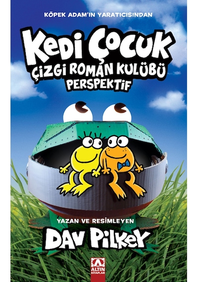 Kedi Çocuk - Çizgi Roman Kulübü Perspektif - Dav Pilkey - Altın Kitaplar