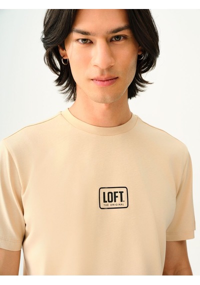 LOFT Regular Fit Erkek Tshirt K.kol Lf2037090 Q1.v1 Bej