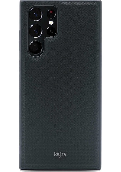 Kajsa Galaxy S22 Ultra Kılıf Kajsa Preppie Serisi Dark Kapak ZORE-220093