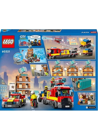 LEGO® City 60321 İtfaiye 766 Parça