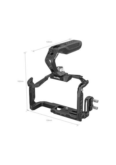 Smallrig 3441 Panasonic Lumıx Gh6 / Gh7 İçin Black Mamba Serisi Kamera Kafes Kiti