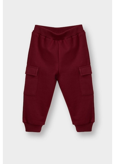 Defacto Erkek Bebek 2li Takım Ayı Baskılı Sweatshirt Eşofman Altı G5203a525wnbr285 Bordo-br285
