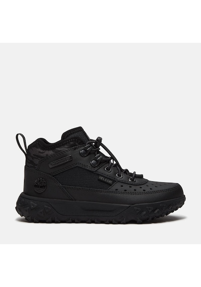 Timberland Greenstride Motion 6 Mid Bungee Çocuk Sneakers-33965 Siyah