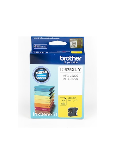 Brother Lc675Xly Sarı Mürekkep Kartuş 1200 Sayfa