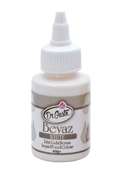 Dr. Gusto Sıvı Gıda Boyası Beyaz 60 G