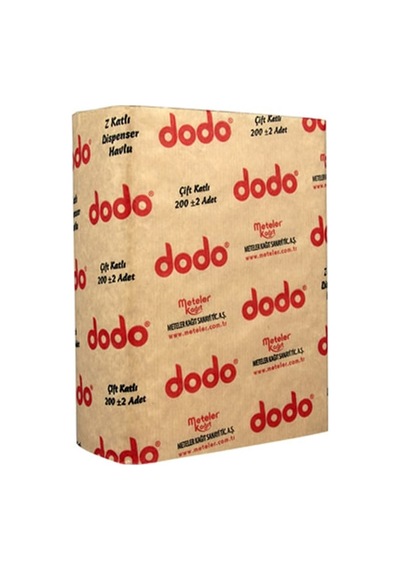 Dodo Z Katlamalı Havlu 200 Yaprak Zh 1620 24'li Paket