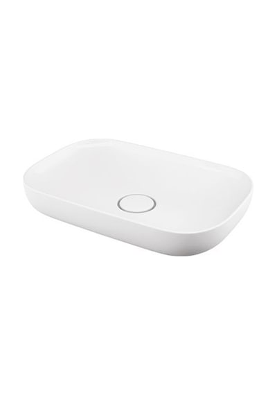 Lapino Premium 60 CM Tezgah Üstü Lavabo Beyaz