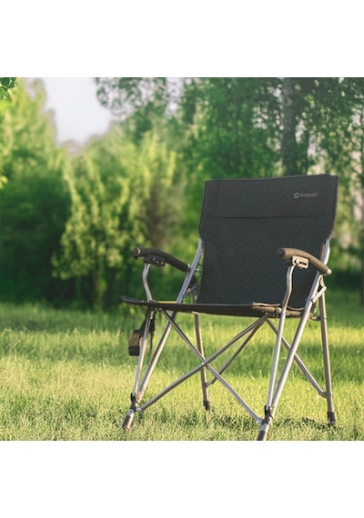 Outwell Campo Xl Ultra Konforlu Katlanır Kamp Sandalyesi Siyah