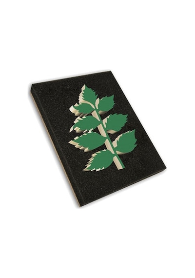 Dekor Desen Aparatı Sarmaşık Yaprak Baskısı 20x14 Cm. Kalktı