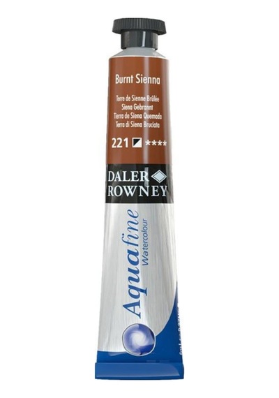 Daler Rowney Aquafine Tüp Sulu Boya 8Ml 221 Burnt Sienna