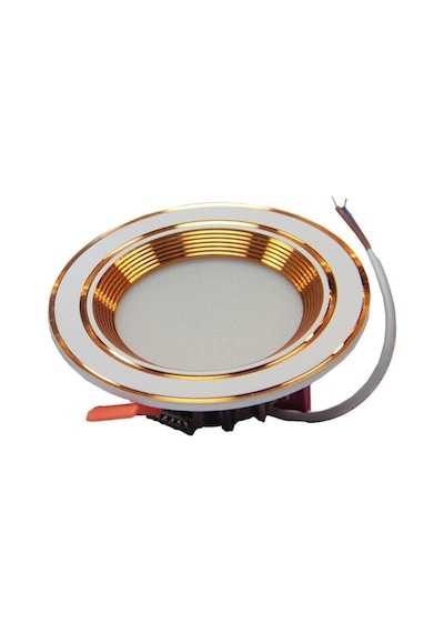 Blue Tek Spot 3 Renk 5 Watt Armatür 220V Altın