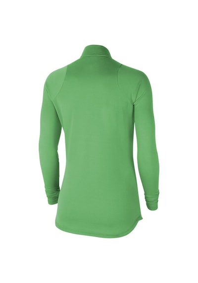 Nike Academy Dri Fit Half Zip Kadın Yeşil Dik Yaka Sweatshirt Yeşil