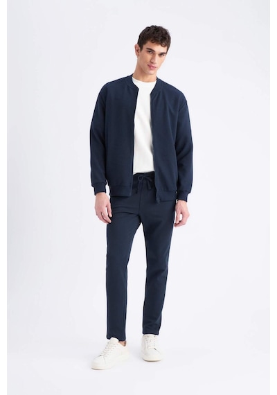 DeFacto Relax Fit Kolej Yaka Dokulu Bomber Hırka D7930AX25SPNV135 DeFacto Relax Fit Kolej Yaka Dokulu Bomber Hırka D7930AX25SPNV135