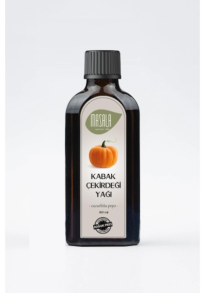 Masala Kabak Çekirdeği Yağı 100 ML - Soğuk Pres (Pumpkin Seed Oil)