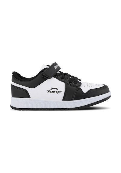 Slazenger PRINCE I Çocuk Cırt Cırtlı Beyaz / Siyah Günlük Spor Ayakkabısı Slazenger PRINCE I Çocuk Cırt Cırtlı Beyaz / Siyah Günlük Spor Ayakkabısı