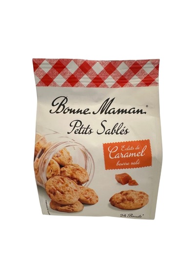 Bonne Maman Petits Sables Karamelli Bisküvi 250 G - 2 Adet Tarı