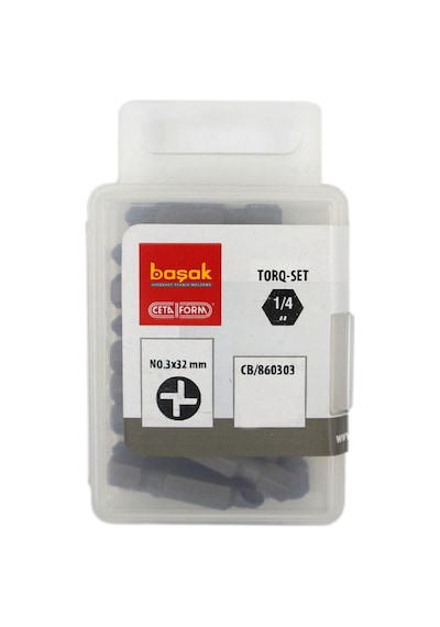 Ceta Form TorqSet Uçlu Bits No 3 x 32MM Cb860303 