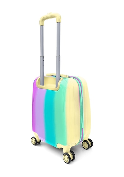 Coral High Renkli Çizgili Mini Kabin Boy Valiz 40cm 16786