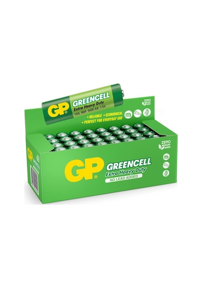 Gp Greencell R6 Aa Boy Çinko Kalem Pil 40'lı Paket Gp15g 2s4