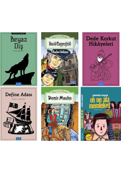 Oh Ne Ala Memleket .beyaz Diş .demir Maske .define Adası Dede Korkut Hikayeleri Hediyeli