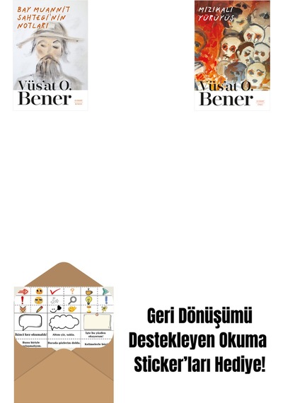 Bay Muannit Sahtegi'nin Notları + Mızıkalı Yürüyüş + Okuma Sticker'ları