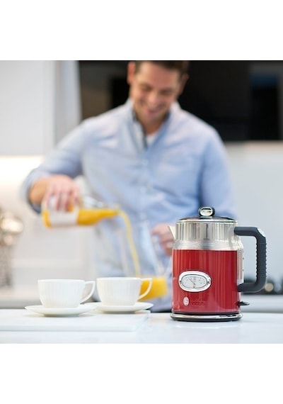 Russell Hobbs 21670-70 Retro Ribbon 1700 ML Paslanmaz Çelik Su Isıtıcı Kettle