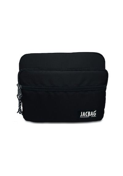 Jacbag Siyah Üç Bölmeli Tablet Ve Telefon Çantası/kılıfı - Kadın/erkek Tablet Kılıfı