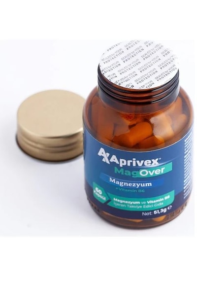 Aprivex Magover Magnezyum 60 Kapsül