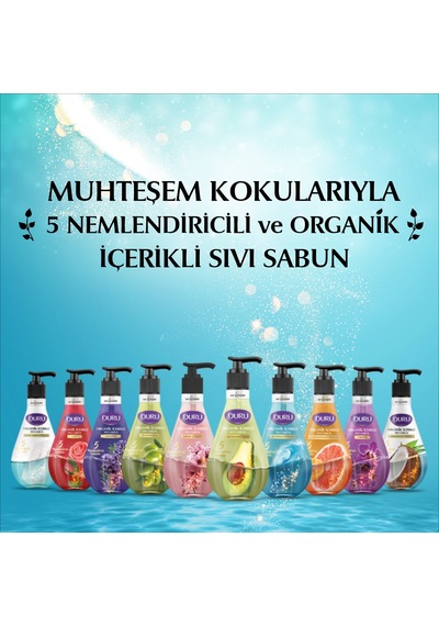 Duru Okyanus Tazeliği Sıvı Sabun 3 x 500 ML