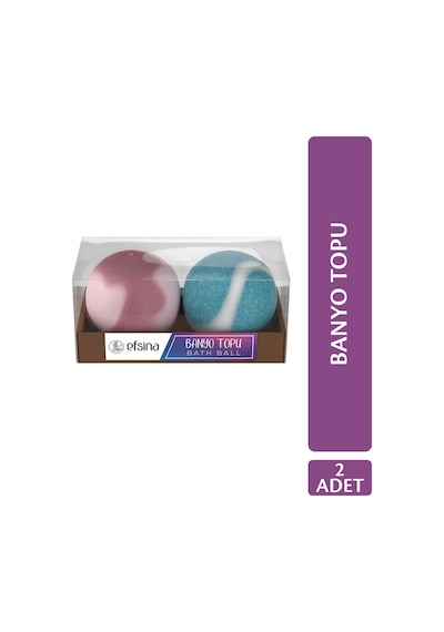 Efsina Köpük Yapıcı Banyo Topu 2'li Bath Ball 2 x 115 G
