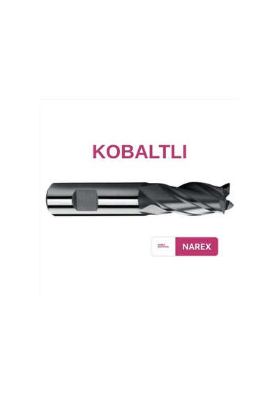 18 Mm Narex Parmak Freze Hss-co8 Dın844k