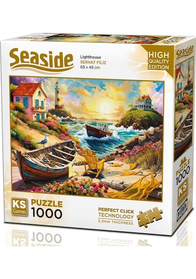 Ks Games 1000 Parça Lighthouse Puzzle - Serhat Filiz