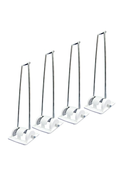 Dzgn Home Katlanabilir Metal Ayaklı Ahşap Yer Sofrası Kahve 90cm