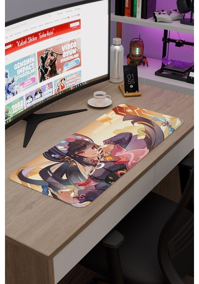 Yun Jin Genshin Impact Anime Oyuncu V2 - 70x30 Xl Gaming Mouse Pad Fare Altlığı