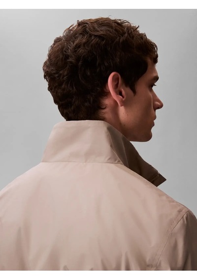 Calvin Klein Ls Unfılled Nylon Ha, Rak Bej Erkek Ceket