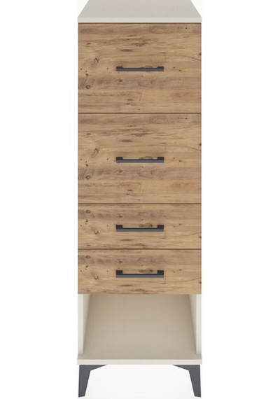 Hyperion Dolap 4 Çekmeceli 44x44x134 Aytaşı-çam Aytaşı