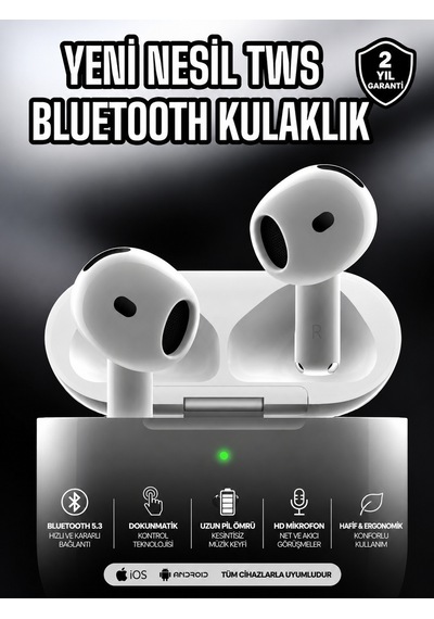 Anc Yüksek Ses Kaliteli Plus Bluetooth Kulaklık