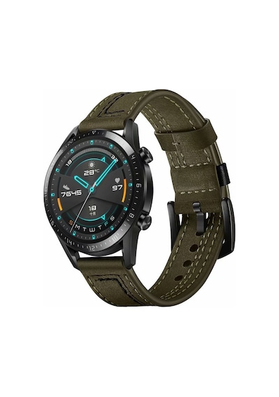 Huawei Watch Gt 2 Pro Deri Kordon Premium Dikişli Deri Kayış (455222479)