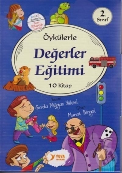 Yuva Yayınları 2.Sınıf Öykülerle Değerler Eğitimi 10 Kitap