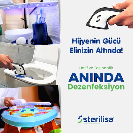 Sterilisa Mini Darbeli Uvc Sterilizasyon ve Dezenfeksiyon Cihazı