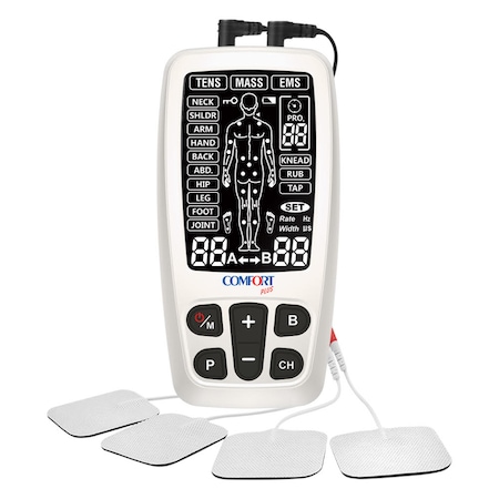 Comfort Plus R-C4A Şarj Edilebilir Portatif Dijital Masaj - Ems - Tens Cihazı